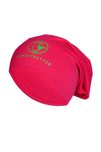 SCHIETWETTER Beanie mit Print Möwe stretch, warm, weich