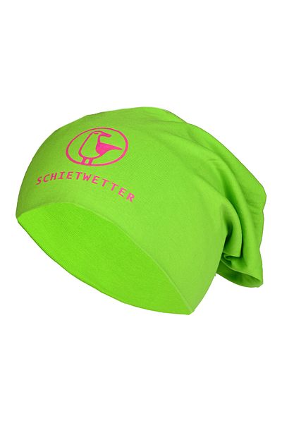 SCHIETWETTER Beanie mit Print Möwe stretch, warm, weich