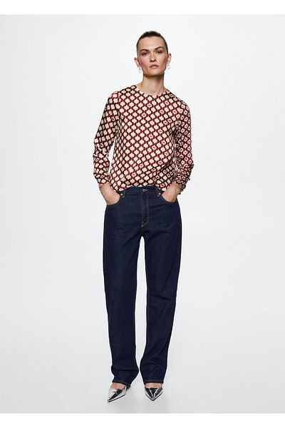 MANGO Woman Bustieră pentru femei, roșu Claret, pentru adulți 37087768