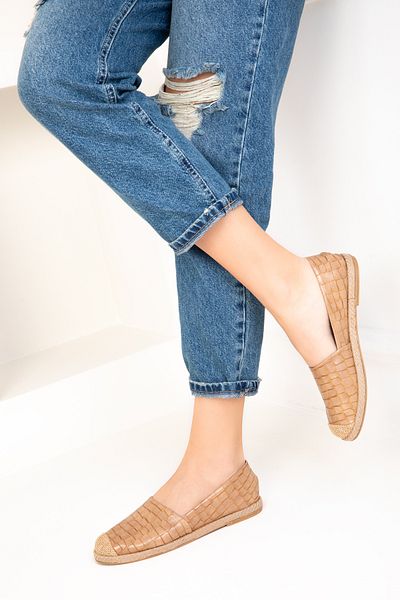 SOHO Mink Crocodile Women's Ballerinas 17960