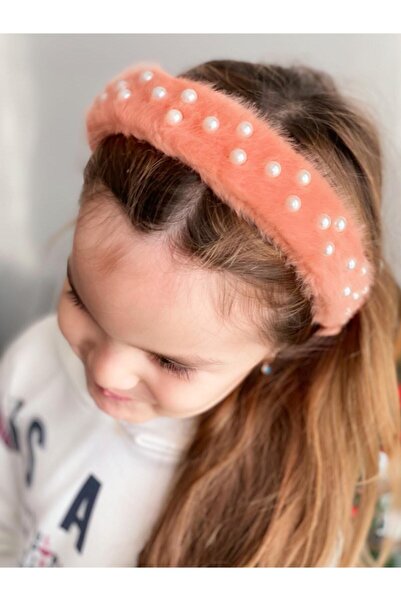 QUEEN AKSESUAR Coroană cu mărgele de perle mari, cu păr de pluș, pentru femei...