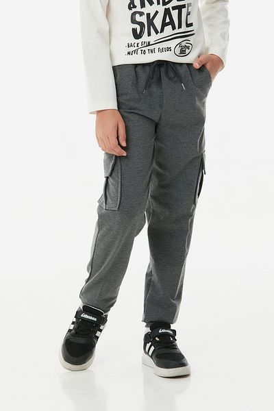 Fulla Moda Φούτερ Jogger Boy's Cargo Pocketed