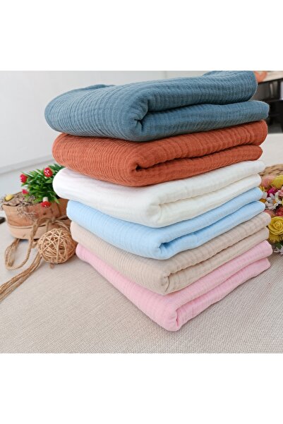 Tomuycuk 4 Layers Muslin Baby Blanket 80x90cm Multi-Purpose Blanket Towel Newborn Gift