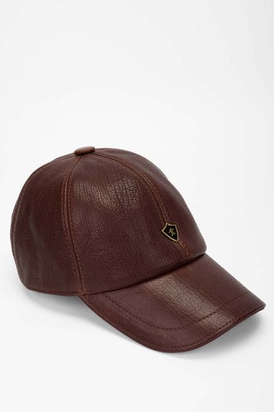Tamer Tanca Tan Genuine Leather Men's Hat