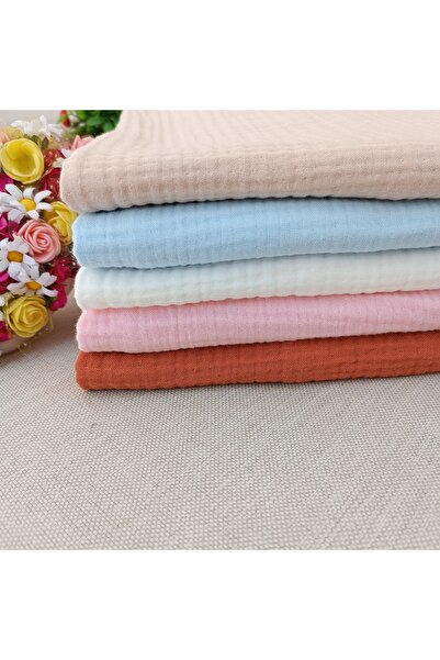 Tomuycuk 4 Layers Muslin Baby Blanket 80x90cm Multi-Purpose Blanket Towel Newborn Gift