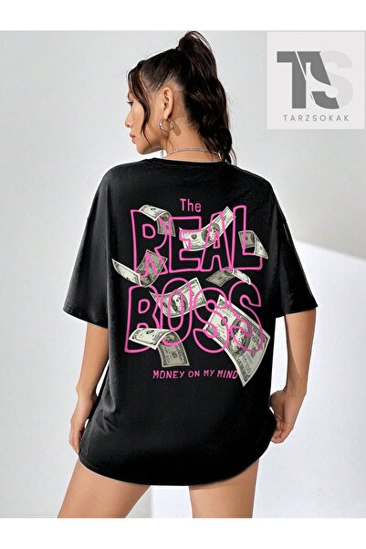 Tarzsokak Tricou Coolane cu litere și grafică în formă de litere, fără umeri