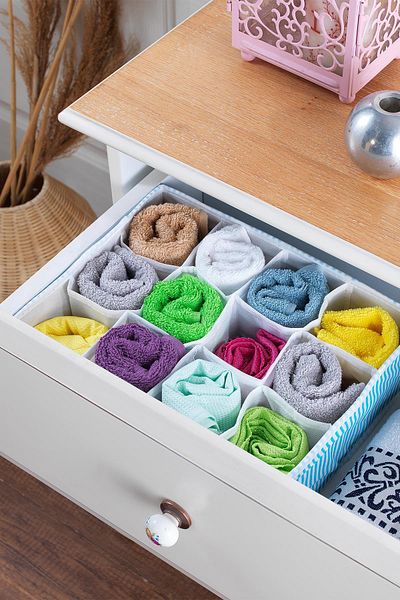 Znp Home Home 12 Διαμερίσματα Συρταριέρα Organizer |   Διοργανωτής Λευκό/Μπλε