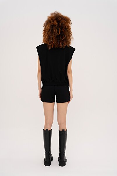 Evermade Comfortable Zippered Vest with Stand Collar