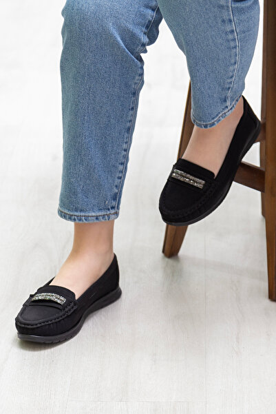 Ewen Tomm Women's Flats Buckle Lightweight Comfortable Sole Casual Shoes