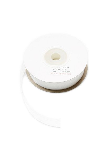 YENİ HEDİYELİK DÜNYAM Κορδέλα Organza 2cm-23mt-λευκό Μοντέλο – Κορδέλα