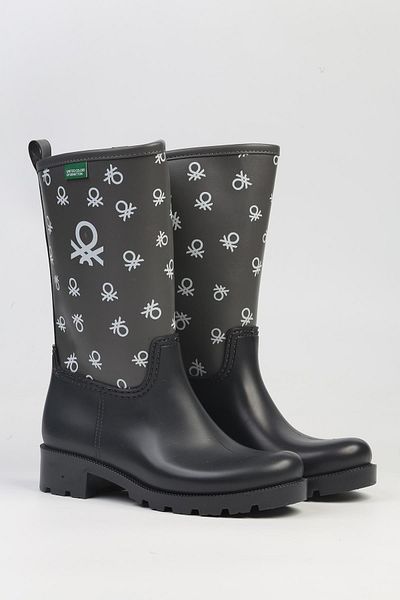 Benetton ®| BN-50011 - 34124 Grey-Women's Boots