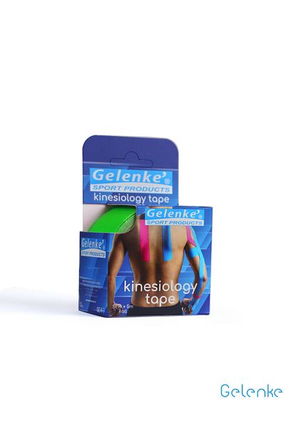 Gelenke شريط رياضي للألم 5 سم × 5 م - أخضر