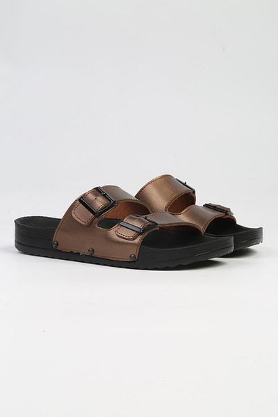 Pierre Cardin ® |   PC-7035-3485 Μπρονζέ-Γυναικείες Παντόφλες