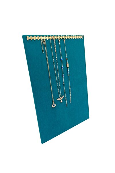 Zeyn Dekor Κολιέ Ροζάριο και Βάση για Βραχιόλι Κάθετο Πράσινο Χρώμα