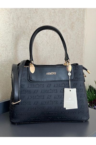 Armine ARM.206.SB Armine Special Color Konbin Leather Handbag Designed as a Hand and Arm Bag