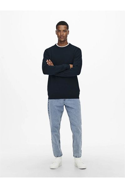 Only & Sons Men's Relaxed Cut Sweater -22024567