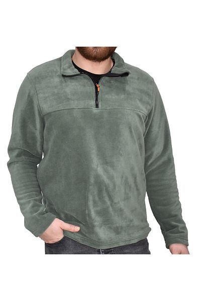 Longberg Μισό φερμουάρ Micro Fleece Sweat
