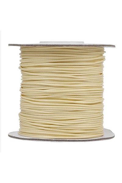 yiğit aksesuar 10 meters 1 mm Cream Korean string necklace bracelet jewelry string