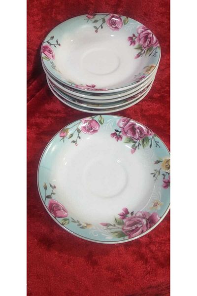 sıradışıhediyem Isfahan hubysan dream 6 pcs tea plate cerez plate