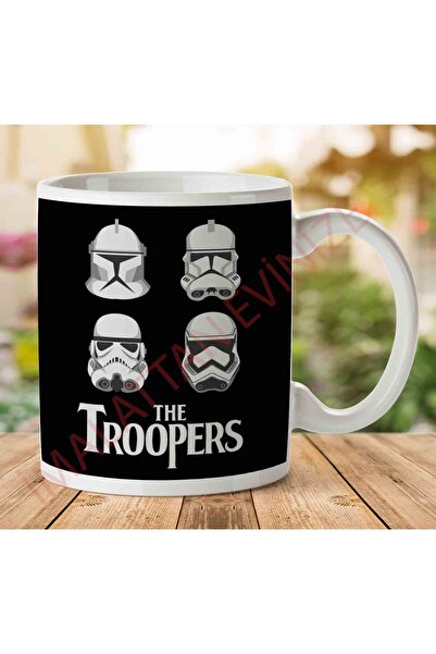 ART HEDİYE كوب بشعار Star Wars The Troopers Stormtroopers Beetles