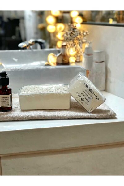 Ayana Cosmetic صابون صلب من ألياف اليقطين بخلاصة الأرز 100% طبيعي 120 جرام 2 لتر