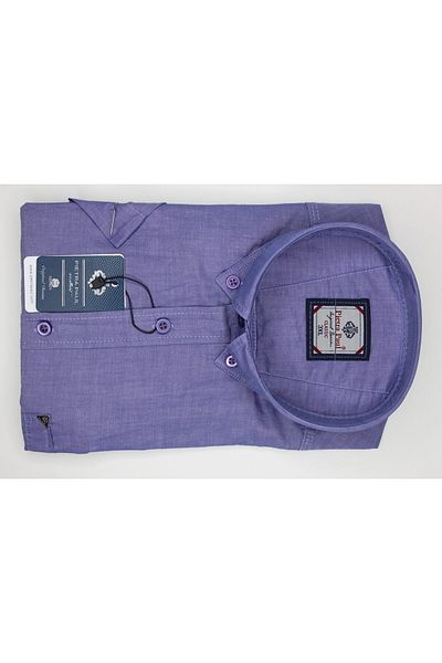 Pietra Paul Wide Fit Plain Pocket Cotton Men's Shirt