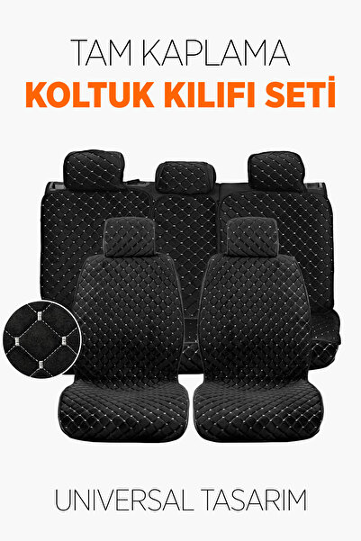 TORPEDO Apus Serisi Tay Tüyü Terletmez Kumaş Oto Koltuk Kılıfı Ön Ve Arka Tam...