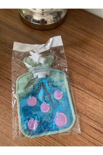 Gizdizayn Sıcak Su Torbası, Şeffaf, Simli, Eğlenceli Banyo Oyuncağı