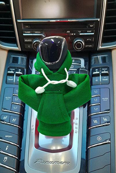 KYLE XM Yeşil Vites Kıyafeti Araç Aksesuarı Hoodie Kapşonlu Araba Vites Polar...
