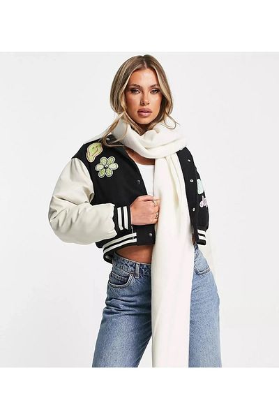 Wearflawless Eșarfă albă moale, simplă, groasă