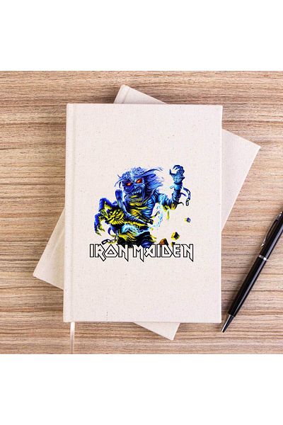 Z zepplin Caiet de pânză fără căptușeală cu mâneci Iron Maiden