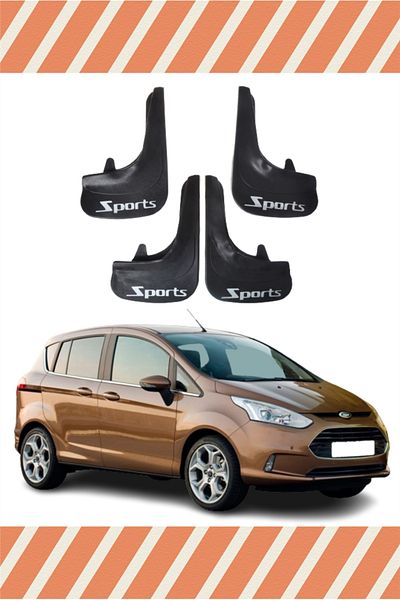 ALPAX OTOMOTİV Ford B Max Sports - Written Dust Cover Set of 4
