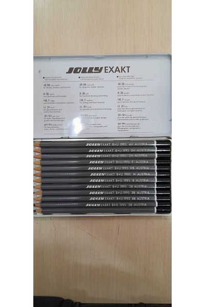 gebzeli Jolly Exakt Graphic Graduated Pen Set 12 Pieces