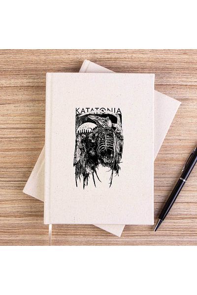 Z zepplin Caiet de pânză Katatonia Dead Eagle fără căptușeală