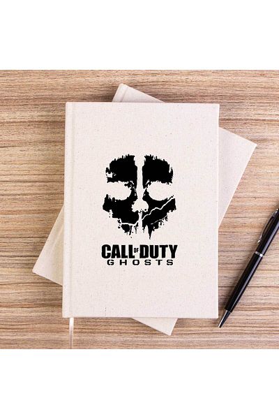 Z zepplin Caiet de pânză fără căptușeală Call Of Black Ghosts