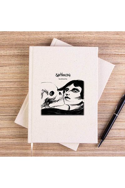 Z zepplin Satyricon Deep Calleth Upon Deep Caiet de pânză fără căptușeală