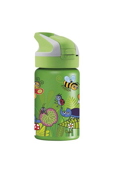 LAKEN 0.35L Bichitos LKTS3BI - Steel Straw Flask Summit Cap