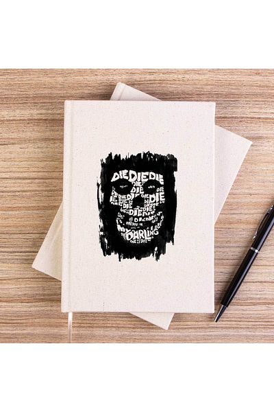 Z zepplin Misfits Die Die My Darling Caiet de pânză fără căptușeală