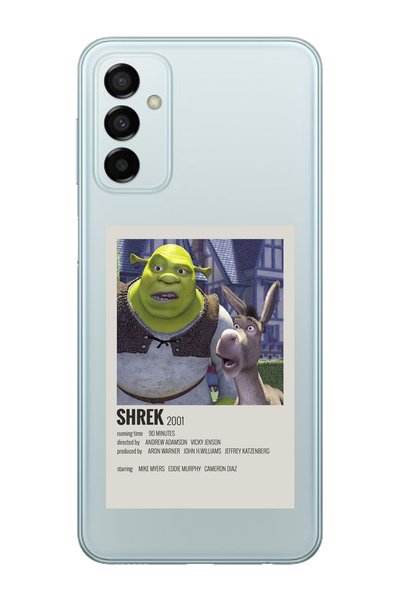 Magic Ring حافظة هاتف شفافة بنمط ملصق Shrek Minimalsit متوافقة مع هاتف Samsun...