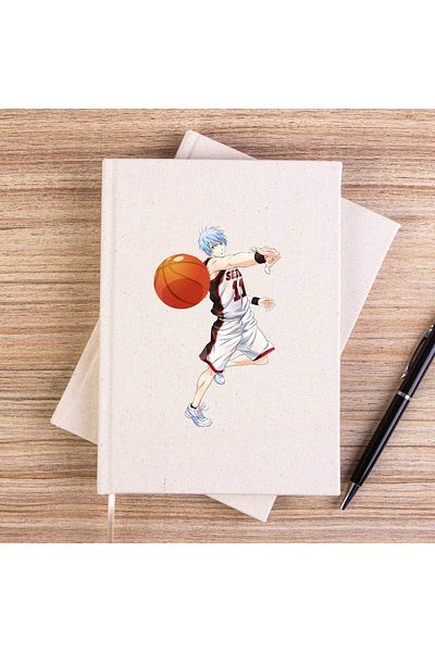 Z zepplin دفتر ملاحظات قماشي غير مبطن من Baller Blue Anime Pass