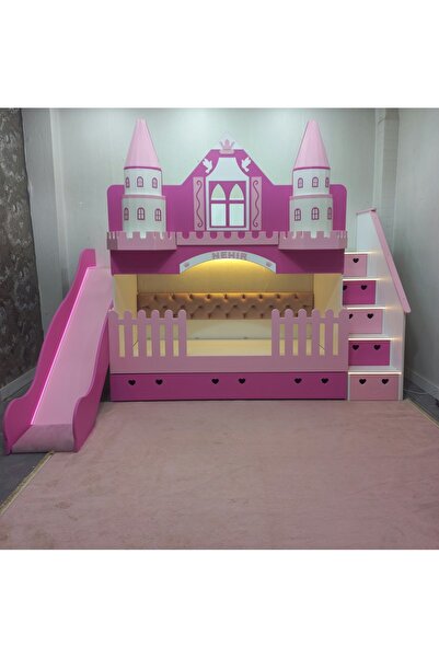 bebetu mobilya HAYAL KAYDIRAKLI YAVRU YATAKLI RANZA