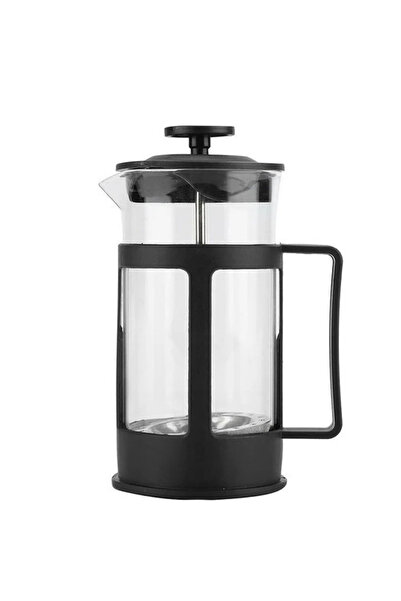 Trendmiya Yıldızlı Kupa & Siyah French Press & Doğum Günü Yıldız Mum Hediye Seti