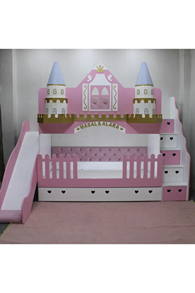 bebetu mobilya HAYAL KAYDIRAKLI YAVRU YATAKLI RANZA