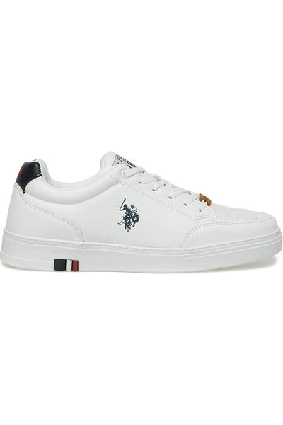 U.S. Polo Assn. U.S.POLO ASSN NOAH 4FX WHITE COMFORT CASUAL ΑΝΑΤΟΜΙΚΑ ΚΑΘΗΜΕΡΙΝΗ ΑΘΛΗΤΙΚΑ ΠΑΠΟΥΤΣΙΑ