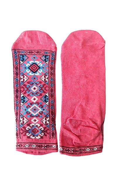 kapadokyahediyelik Чорапи с шарени ботуши Kilim, 2 чифта