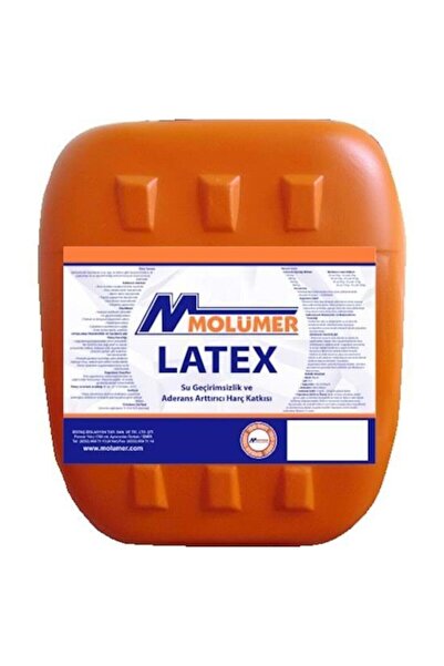 Latex Su Geçirimsizlik Ve Aderans Harç Katkısı 20 Kg