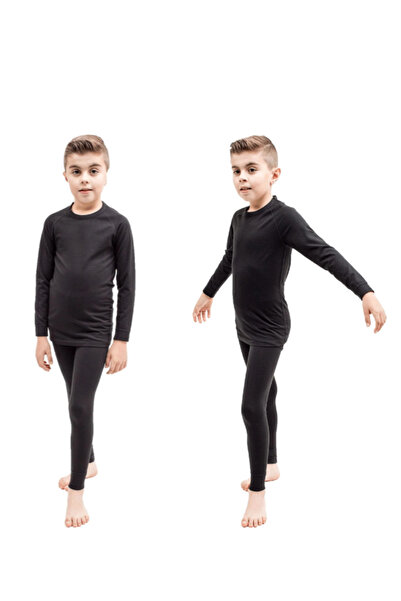 SÜSEN LİNGERİE بدلة حرارية للأولاد في فصل الشتاء، حماية من البرد، تحافظ على الدفء