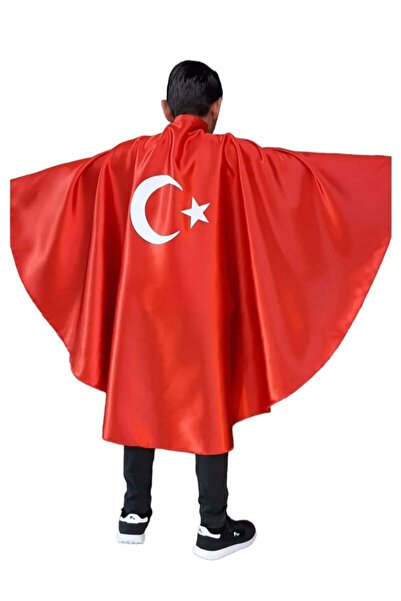 OTOTEDARİK Kostim za nastup Red Flag Cape za uzrast 4-14 godina, model 2024