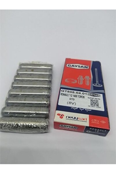 GAYSAN Renault 12 toros sw 1.4 renault 9 1.4  Uyumlu subap gaydı 8 adet takım