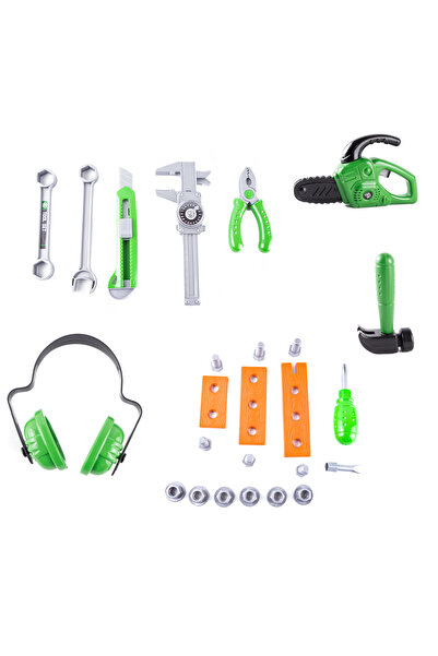 Erzi Oyuncak Tamir Seti 26 Parça Testereli Set